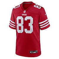 Maillot de match Nike Terique Owens Scarlet des San Francisco 49ers pour homme