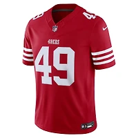 Men's Nike The Faithful Scarlet San Francisco 49ers Vapor F.U.S.E. Stitched Limited Jersey
