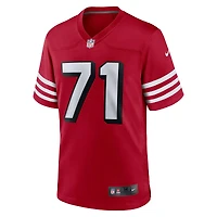 Maillot de match alternatif Nike Trent Williams Scarlet San Francisco 49ers pour homme