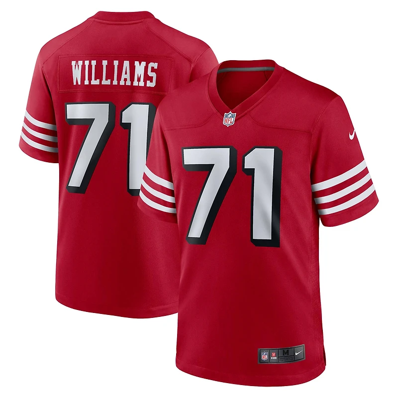 Men's Nike Trent Williams White San Francisco 49ers Player Game Jersey