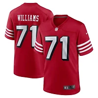 Men's Nike Trent Williams White San Francisco 49ers Player Game Jersey