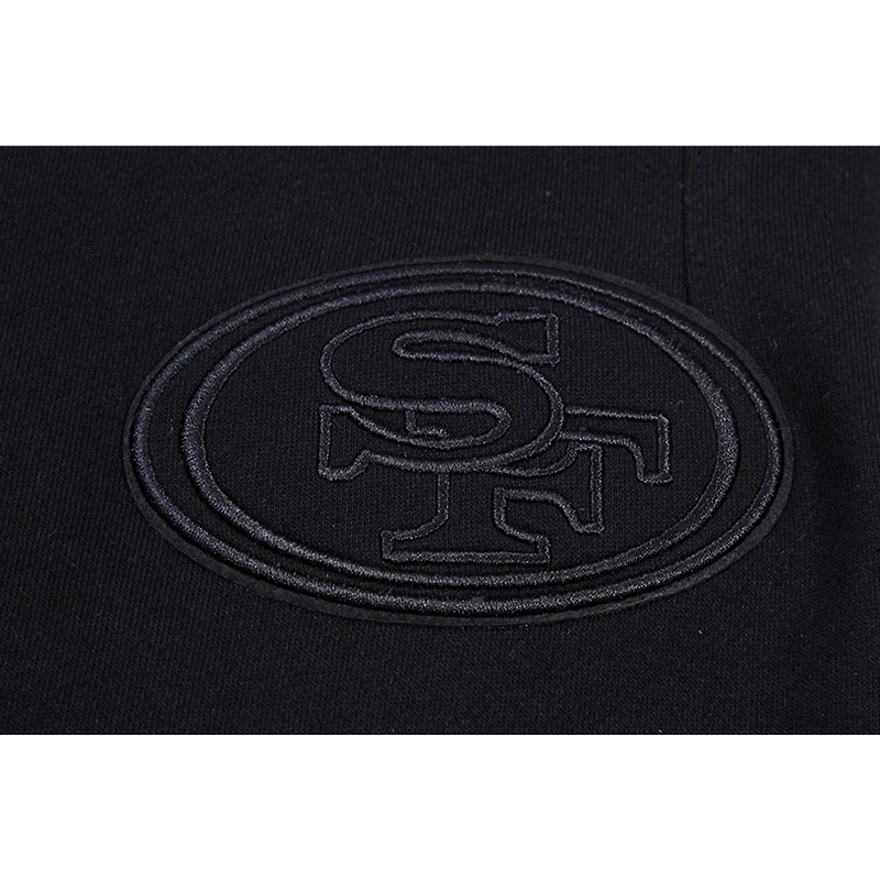 Pantalon de survêtement en polaire neutre Pro Standard noir San Francisco 49ers pour hommes