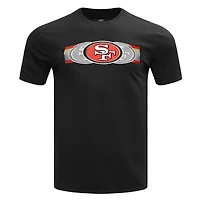 Men's Pro Standard Black San Francisco 49ers Retro Striper T-Shirt