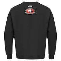 Sweat-shirt à enfiler épaules tombantes Turn It Up Pro Standard pour homme, noir, San Francisco 49ers