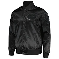 Men's Pro Standard Christian McCaffrey Black San Francisco 49ers Player Full-Snap Jacket