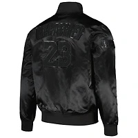 Men's Pro Standard Christian McCaffrey Black San Francisco 49ers Player Full-Snap Jacket