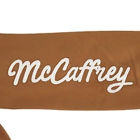 Men's Pro Standard Christian McCaffrey Brown San Francisco 49ers Pullover Crewneck Sweatshirt