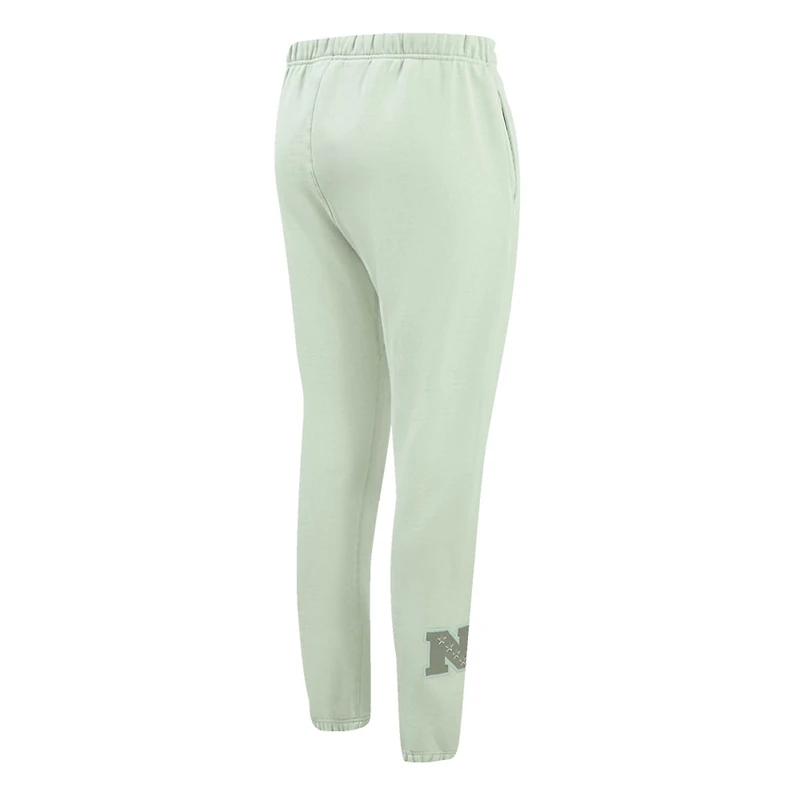Pantalon de survêtement en polaire neutre Pro Standard vert clair San Francisco 49ers pour hommes