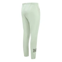 Pantalon de survêtement en polaire neutre Pro Standard vert clair San Francisco 49ers pour hommes