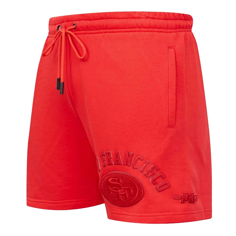 Men's Pro Standard San Francisco 49ers Triple Red Shorts