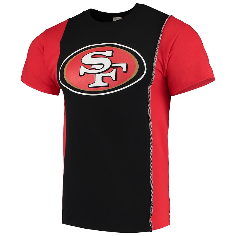 T-shirt Refried Vêtements noir/écarlate San Francisco 49ers durable pour hommes