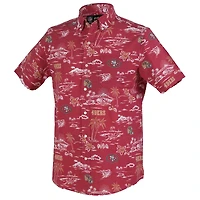 Men's Reyn Spooner Scarlet San Francisco 49ers Kekai Performance Button-Down Shirt