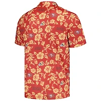 Polo Performance Pua Reyn Spooner Scarlet San Francisco 49ers pour hommes
