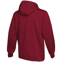 Men's Scarlet San Francisco 49ers Backfield Combine Authentic Pullover Hoodie