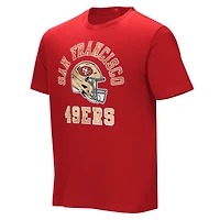 T-shirt avec assistance au field goal des San Francisco 49ers Scarlet pour hommes