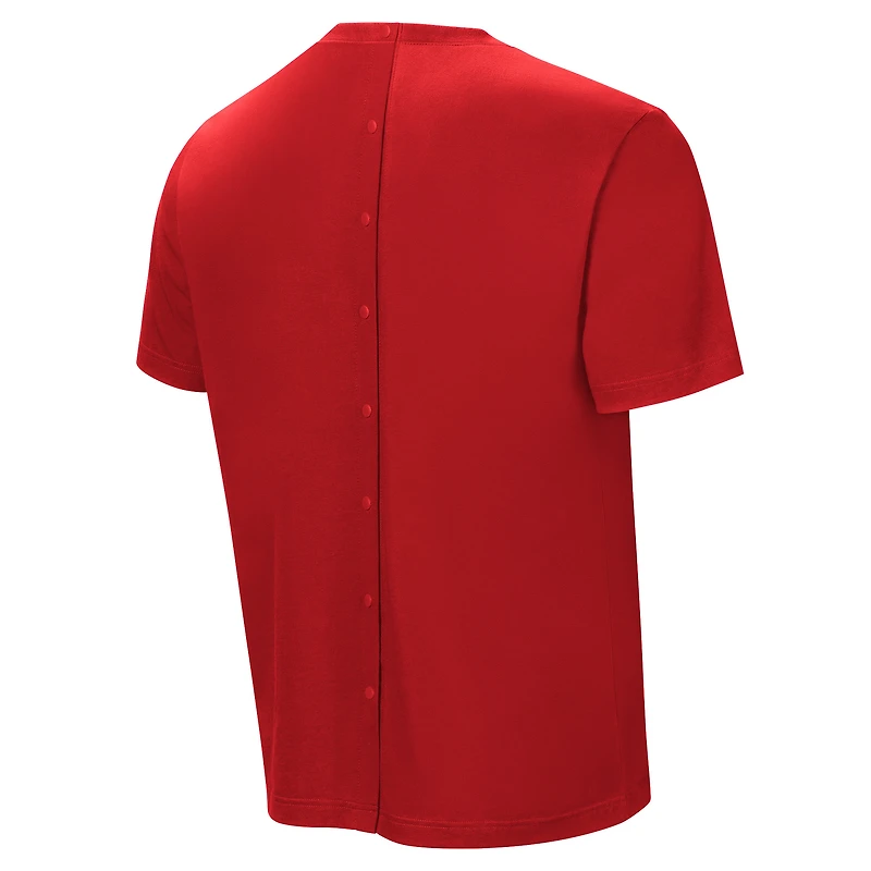 T-shirt avec assistance au field goal des San Francisco 49ers Scarlet pour hommes