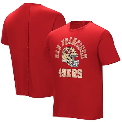 T-shirt avec assistance au field goal des San Francisco 49ers Scarlet pour hommes