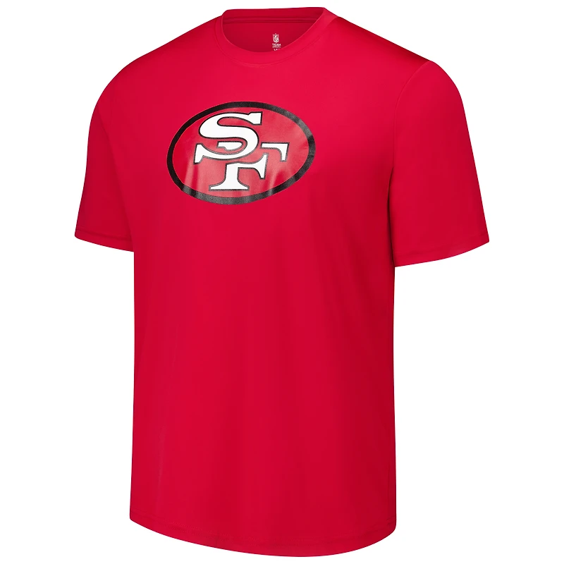 T-shirt rétro rouge San Francisco 49ers Stadium pour hommes
