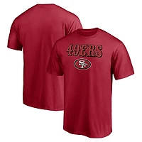 T-shirt Scarlet pour homme des 49ers de San Francisco