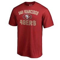 Men's  Scarlet San Francisco 49ers Victory Arch T-Shirt