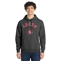 Sweat à capuche pour homme Starter Heather Grey San Francisco 49ers