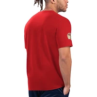 T-shirt Starter Scarlet/Gold pour hommes, San Francisco 49ers Finish Line