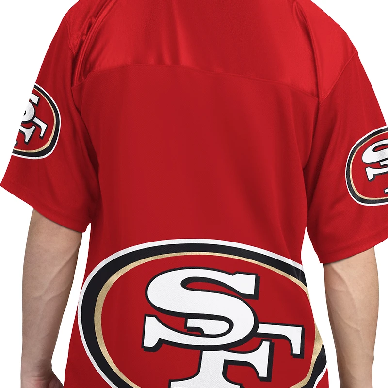 Men's Starter  Scarlet/White San Francisco 49ers Short Sleeve & Long T-Shirt Combo Pack
