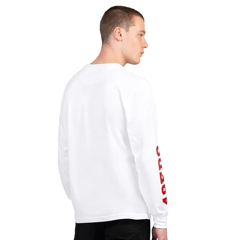 Men's Starter  Scarlet/White San Francisco 49ers Short Sleeve & Long T-Shirt Combo Pack