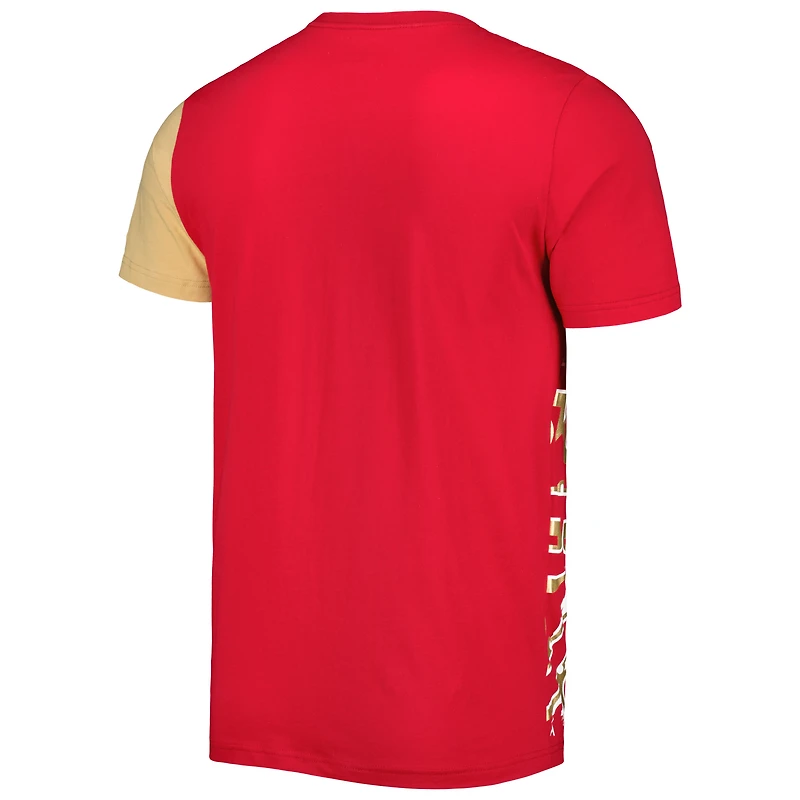 T-shirt Starter Scarlet San Francisco 49ers Extreme Defender pour homme