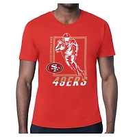T-shirt de joueur pour homme, motif Scarlet Starter des 49ers San Francisco
