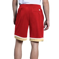 Short en maille Starter rouge écarlate des 49ers de San Francisco Power Play pour homme