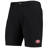Short Tommy Bahama noir San Francisco 49ers Boracay Tri-Blend pour homme