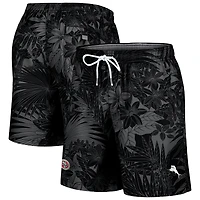 Short Tommy Bahama noir pour homme San Francisco 49ers Naples Santiago Palm
