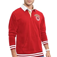 Tommy Hilfiger Scarlet San Francisco 49ers Cody Rugby pour homme - Polo à manches longues