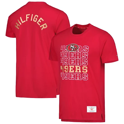 Tommy Hilfiger Scarlet San Francisco 49ers Liam T-shirt pour homme