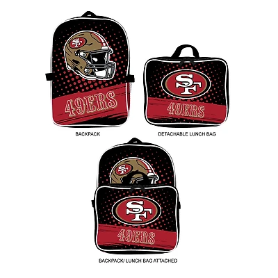 MOJO San Francisco 49ers Backpack & Lunch Box 2-Piece Set
