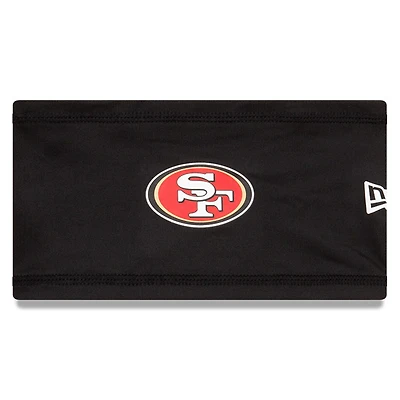 New Era Black San Francisco 49ers COOLERA Official Training Camp Headband