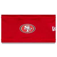 Bandeau de camp d'entraînement officiel New Era San Francisco 49ers COOLERA rouge