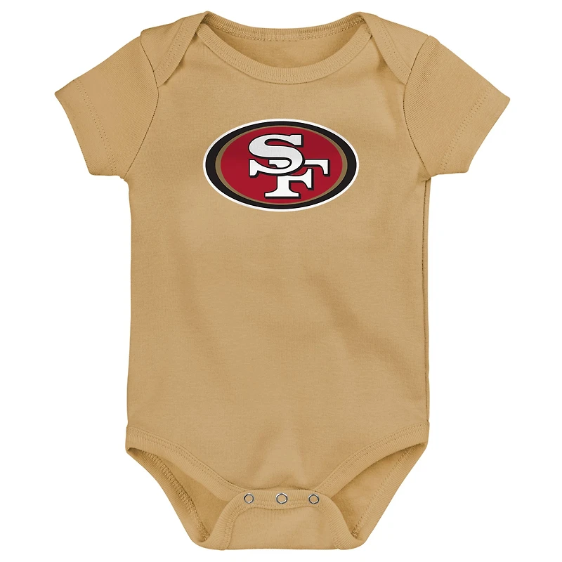 Ensemble de 3 bodies pour nouveau-né et nourrisson San Francisco 49ers Team Starter