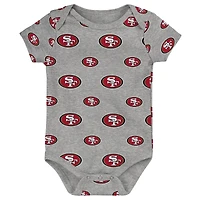 Ensemble de 3 bodies pour nouveau-né et nourrisson San Francisco 49ers Team Starter