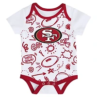 V114013 49ER 000 Ensemble de 3 pièces pour nouveau-né NFL All Day Play KIDINFSEC HK1N1FH6P_000_49R #8