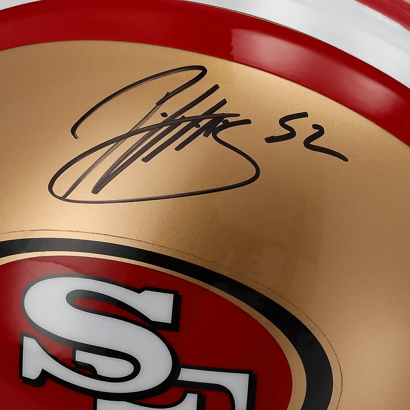 Patrick Willis San Francisco 49ers Autographed Riddell Authentic Pro Helmet