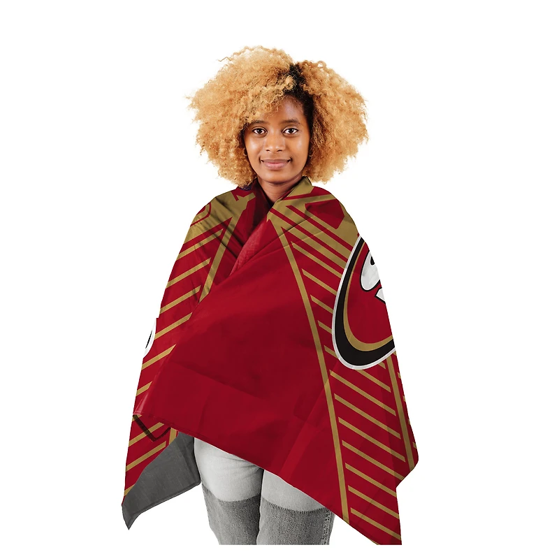 Pegasus San Francisco 49ers 54" x 70" Wearable Hero Cape