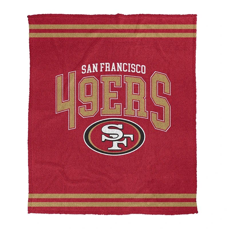 Pegasus San Francisco 49ers 60" x 70" Cozy Plush Knit Blanket