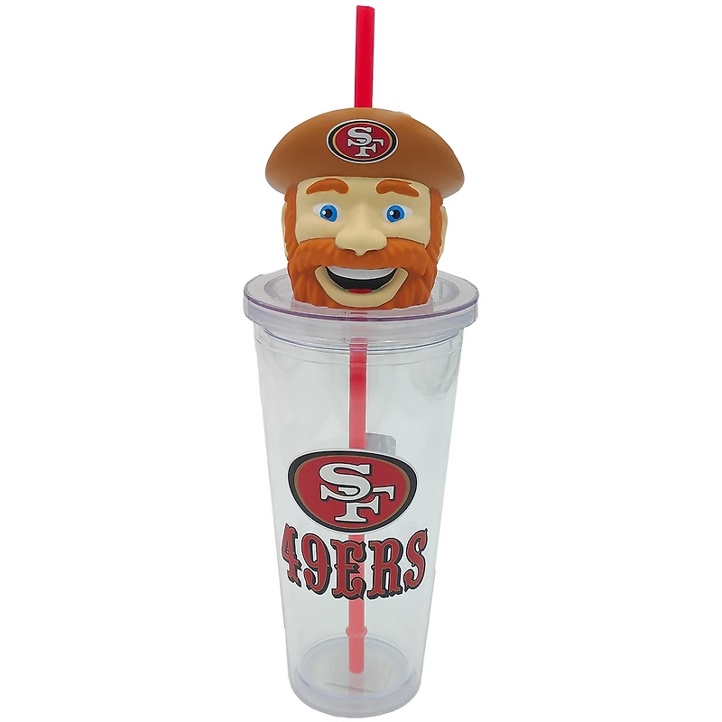 Pegasus San Francisco 49ers Mascot Lid 24oz. Sipper Cup