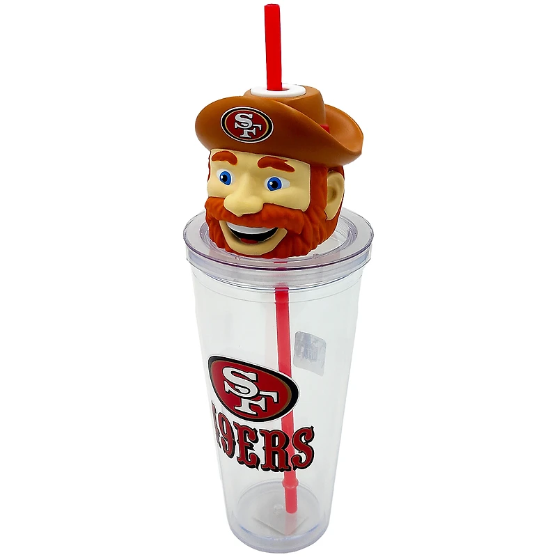 Pegasus San Francisco 49ers Mascot Lid 24oz. Sipper Cup