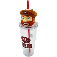 Pegasus San Francisco 49ers Mascot Lid 24oz. Sipper Cup