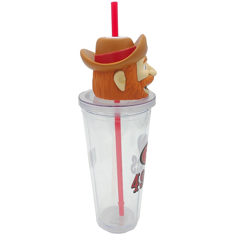 Pegasus San Francisco 49ers Mascot Lid 24oz. Sipper Cup