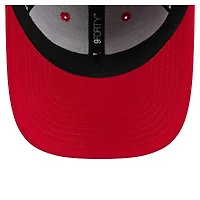 Casquette ajustable New Era Scarlet Main 9FORTY des San Francisco 49ers pour enfants d'âge préscolaire
