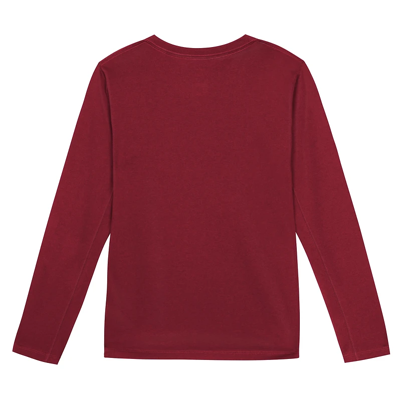 Preschool Nike  Scarlet San Francisco 49ers Primetime Legend Icon Long Sleeve Performance T-Shirt